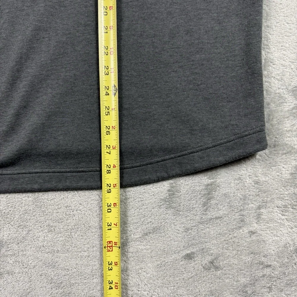 The North Face  1/4 Zip‎ Pullover Men's XL Grey Fleece Mock Neck Jacket Outdoors